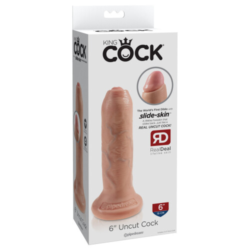 King Cock 6 Onbesneden - Lichte Huid