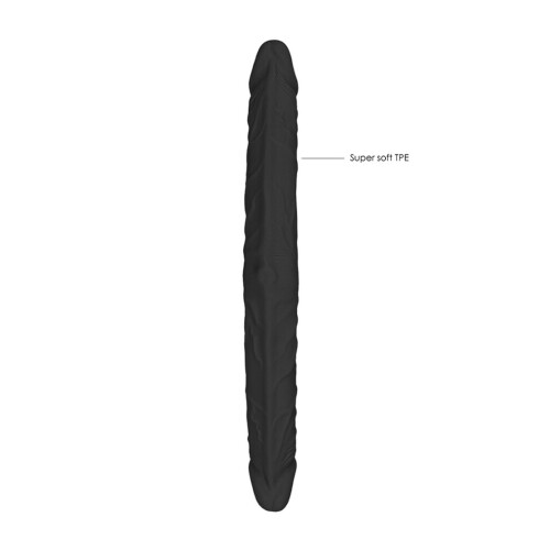 Real Rock - Double Dong 18 inch - Zwart 2