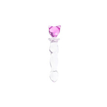 (Kitten Wand - Roze) Glazen Dildo Seksspeeltje Vrouwen