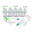 Set vacuümtherapie-massagecups - 12 cups en zuigpomp 5