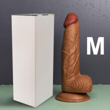 (M) Realistische enorme dildo voor vrouwen Zuignap Zacht huidgevoel Penis Sexy speeltje Vrouwelijke