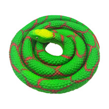 (Groen) Realistisch nep-slangenspeelgoed van rubber voor grappen en decoratie