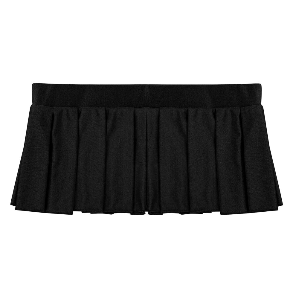 Mini-jupe d'écolière pour femme, taille basse, confortable, plissée, tenue de nuit, tenue de club, costume