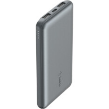 Batería external - Belkin - Batería de 10k - Gris - Estándar - Ligera