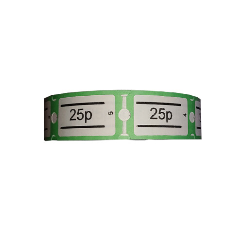 ClubKing Ltd Roll Tickets, 25p