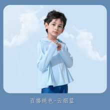 (Fourth generation blue, 3XL130) 2025 Summer Kids' Sun Protection Jacket - Ultra-Thin, UV-Resistant & Breathable. Adorable Design for Boys & Girls, Lightweight Sunblock Coat