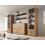 Cama living room sideboard UNI lefkas oak/black 2