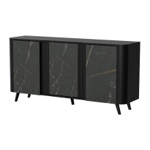 Cama VOLARE chest of drawers 151 x 39 x 75 cm black/san sebastian
