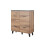 Cama sideboard LOTTA 110 4D wotan oak + mat black 1