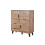 Cama sideboard LOTTA 110 2D4S wotan oak/mat black 1