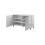 Cama sideboard 2D REJA white gloss/white gloss 2