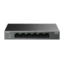 Conmutador de escritorio - TP-Link - LiteWave LS106LP - 6 puertos RJ-45 - Alimentación PoE - 1,2 Gbit/s
