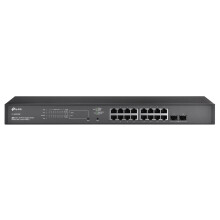TP-Link TL-SG2218P. Banco de conmutadores: L2/L2+. Tipo de puerto Ethernet RJ-45 de conmutación básica: Gigabit Ethernet