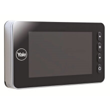 Mirilla digital Yale DDV5800 con timbre integrado - Negra - Diámetro 14 mm - Ángulo de visión 110