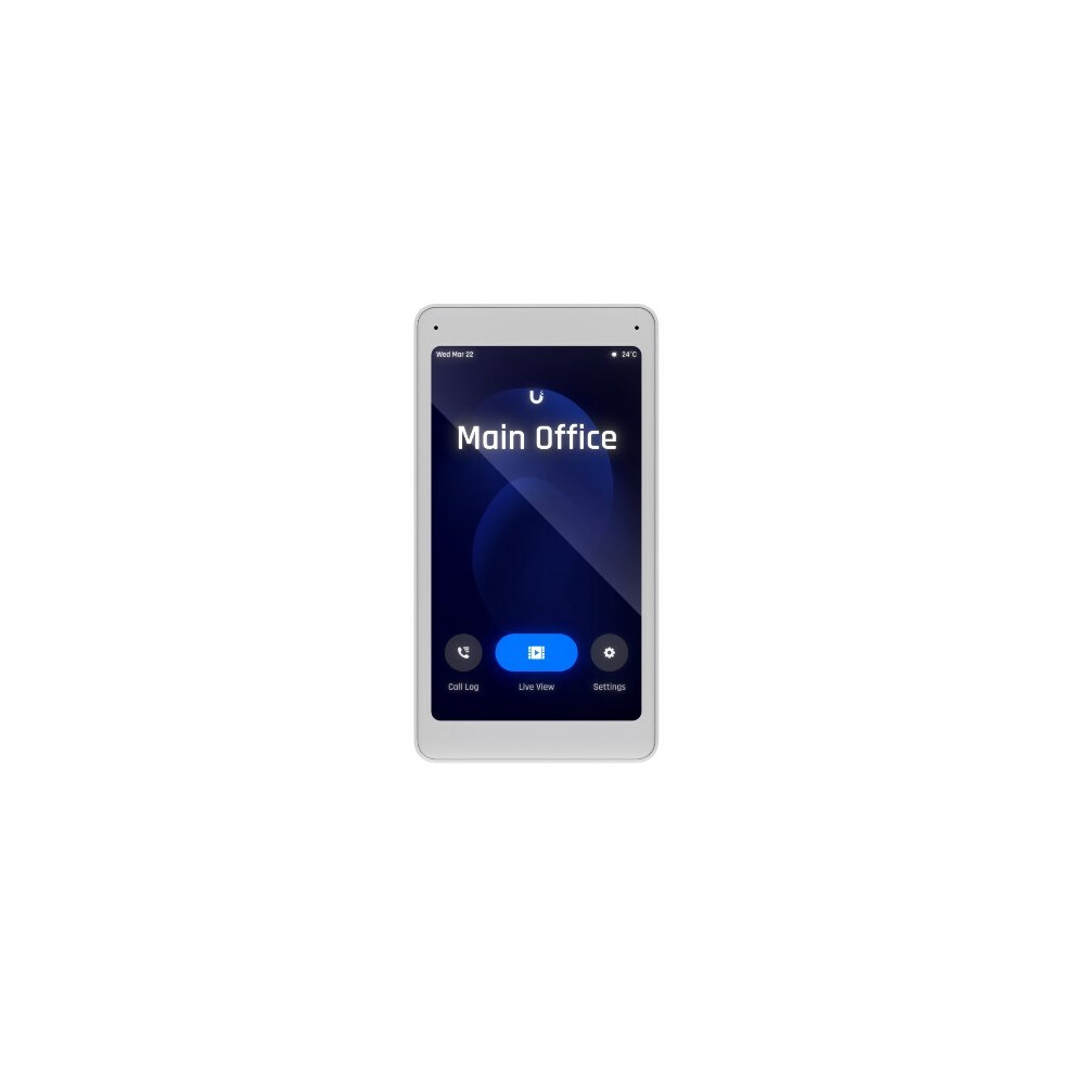 Ubiquiti Ua-Intercom-Viewer | Monitor For Unifi Access Door Intercom | 5" Touch, Poe Power Supply 810084693216