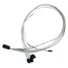 Microsemi ADAPTEC I-HDMSAS-4SATA-SB.8M 0.8 m 6 Gbit/s Grey