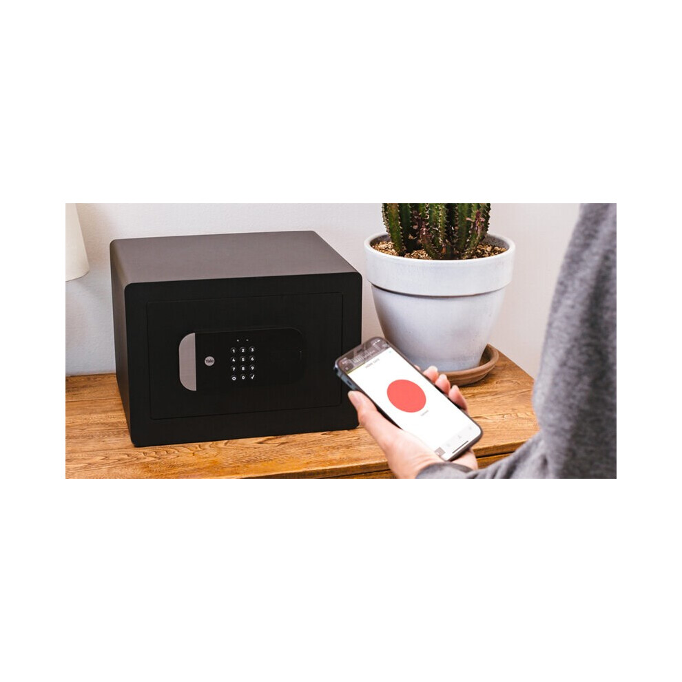Yale Smart Safe Freestanding Safe Yss/250/Eb1 Black