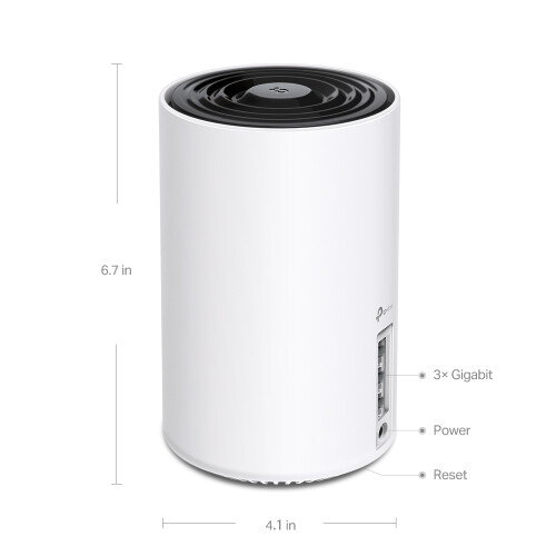 TP-LINK Router e ripetitore - TP-Link - Deco XE751-pack - WiFi 6E - Tri-banda - 5400 Mbps 2
