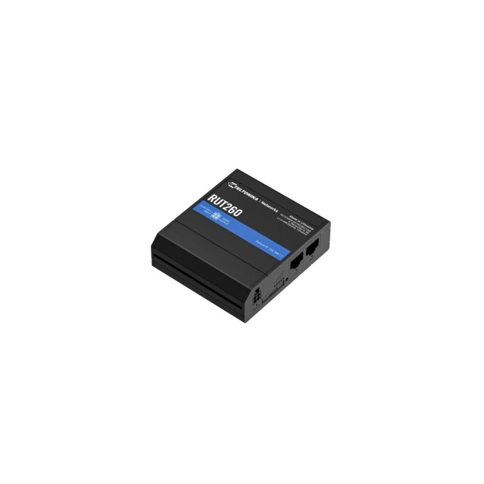 Teltonika RUT260, Router, Schwarz, Blau - Bild 8