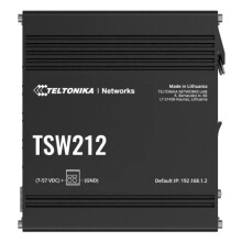 Teltonika · Switch · TSW212 · 8 Port Gigabit Industrial managed Switch, 2 SFP