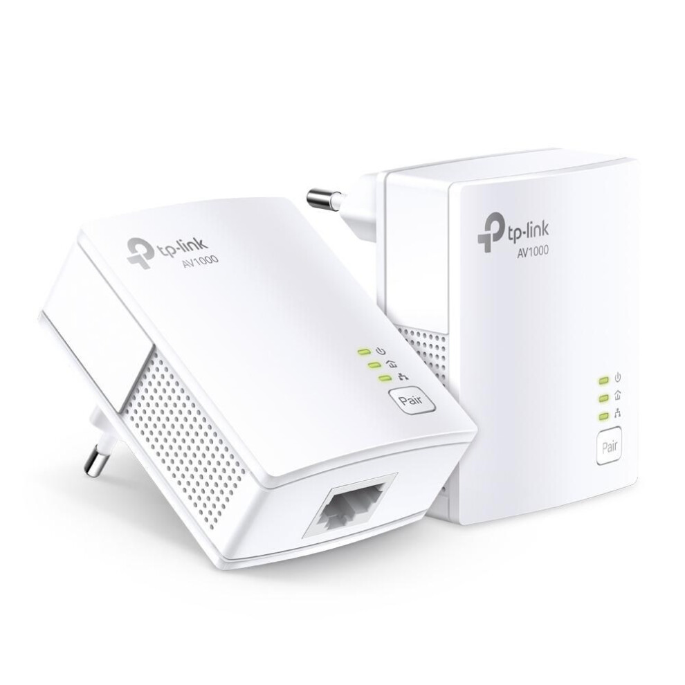 Tp-Link Tl-Pa7017 Kit Powerline Network Adapter 1000 Mbit/S Ethernet Lan White 2 Pc(S)