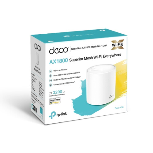 TP-LINK TP-Link AX1800 Whole Home Mesh Wi-Fi 6 System 1