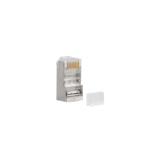 Lanberg PLS-6000 wire connector RJ-45 Stainless steel, Transparent
