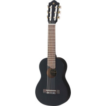 Guitare ukulélé Yamaha GL1 noir - 6 cordes - Idéal pour les déplacements et convient à tous âges