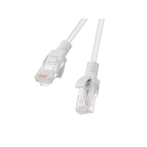 Patchkabel Lanberg UTP cat.5e 30m grå fluke bestået