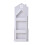Living And Home (White) 4-Tier Kids Castle House Frame Rotating Bookshelf 6