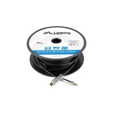 HDMI-kabel Lanberg - 40 m - Zwart - AOC - Video