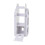 Living And Home (White) 4-Tier Kids Castle House Frame Rotating Bookshelf 4