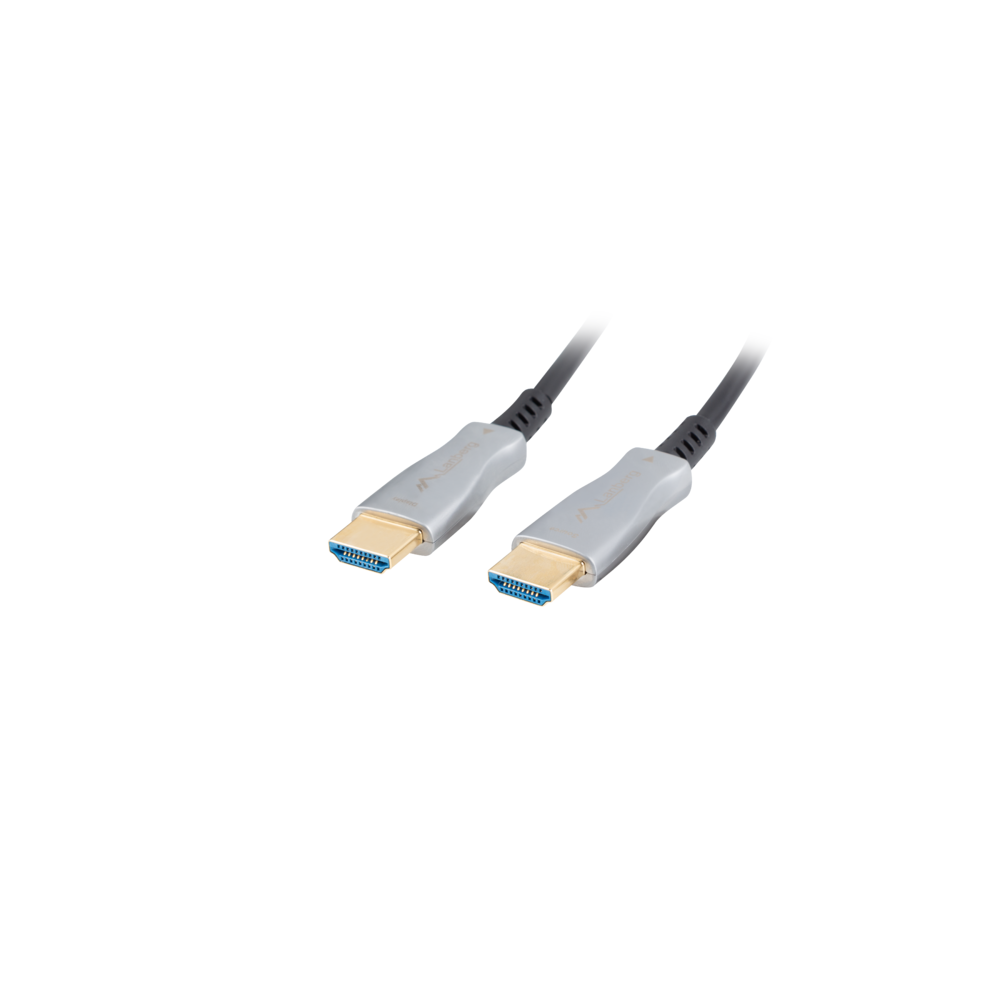 Lanberg Hdmi Cable M/M V2.0 10M Optical Aoc Ca-Hdmi-20Fb-0100-Bk Black 5901969440881