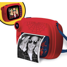 Instantcamera - HI TECH - PRINT CAM - SPIDERMAN - Dubbele camera, Leuke effecten, Directe afdruk