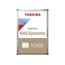 TOSHIBA Hard disk interno 3.5" NAS N300 - Alta affidabilità - 8 To - 7200 rpm - 512 Mo - 24/7 - CMR - RAID