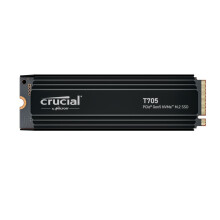 SSD Interno Gaming con Dissipatore Premium - CRUCIAL - T705 SSD 2To PCIe Gen5 NVMe M.2 (2024) - CT2000T705SSD5