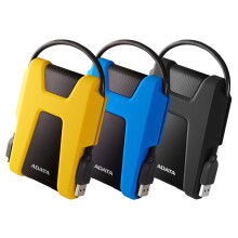 Disco rígido externo ADATA HD680 - 1000 GB - USB 3.0 - Alimentado por porta USB - Preto