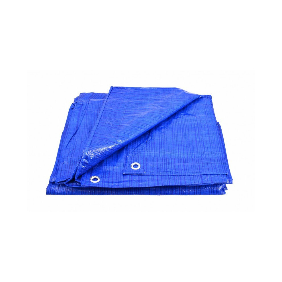 Bricoline Blau Awtools Schutzplane 10X10 M 70 G/M² - Bild 4