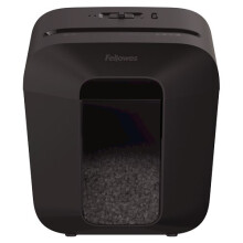 Destruidor de papel - FELLOWES - LX25M - 6 folhas - 11,5 L - Corte em partículas