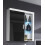 Cama hanging display cabinet SAMBA white/black gloss 1