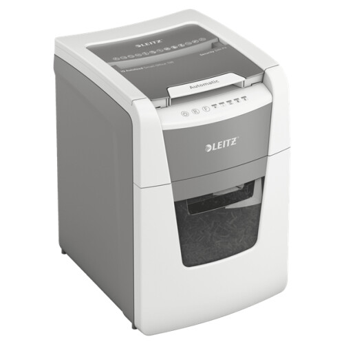 Leitz IQ Autofeed Small Office 100 Automatic Paper Shredder P4 2