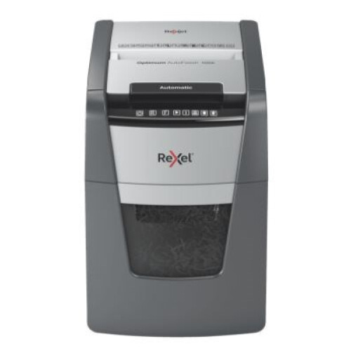 Destructeur de documents - REXEL - Auto+ 100X - Coupe croisée - Sécurité P4 - 100 feuilles max