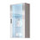 Cama hanging display cabinet SOHO white/white gloss 1