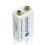 Rechargeable battery  everActive 6F22/9V Li-ion 550 mAh with USB TYPE C 2