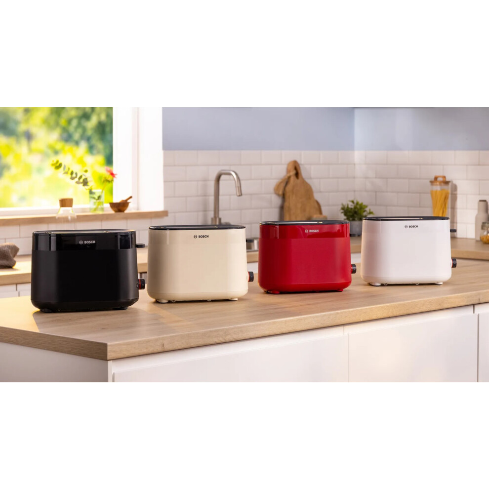 Bosch Tat2m124 Toaster 6 2 Slice(S) 950 W Red