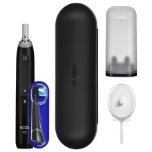 Elektrische tandenborstel - Oral-B - iO Series 5 - Mat Zwart - Magnetische technologie - Gezonde tanden