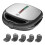 Adler AD 3040 sandwich maker 1200 W Black, Grey 1