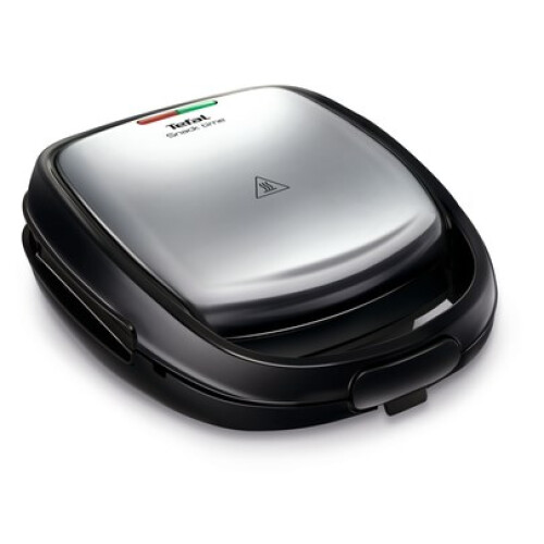 Tefal TEFAL SW341D12 SDW SNACK TIME 2PL SORT/SS EE sandwichmaskine