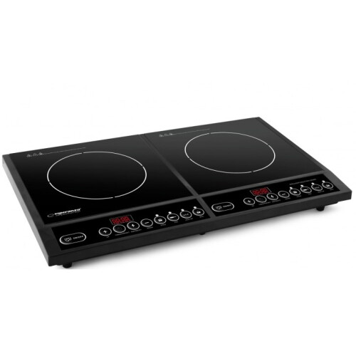 Plaque Induction - ESPERANZA - ST.MARIA EKH008 - 2 feux - 2000W - Noir