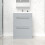 NES Home Nes Home 600mm Matte Grey Freestanding 2 Drawer Vanity Basin Unit 2